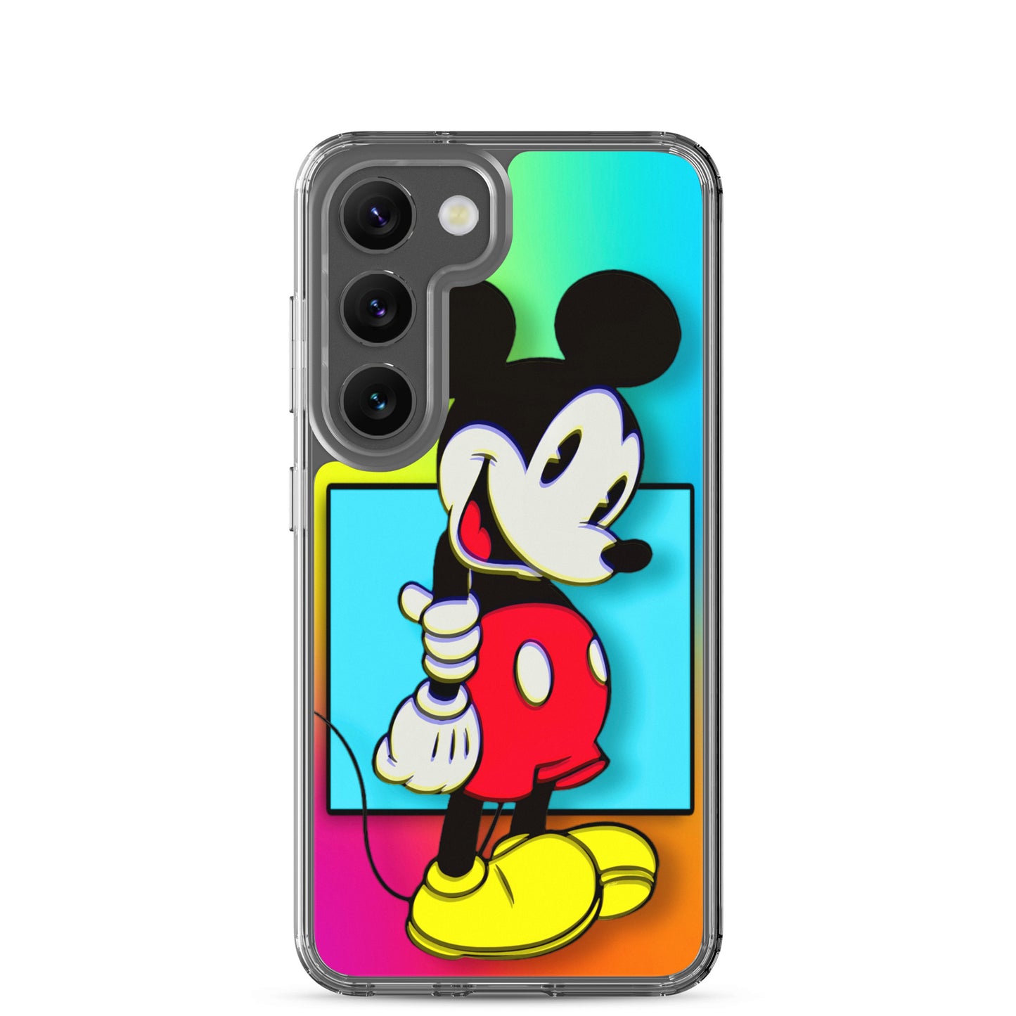 Designer Mickey-Mouse Samsung® Clear Case | Available for Most Samsung® Models