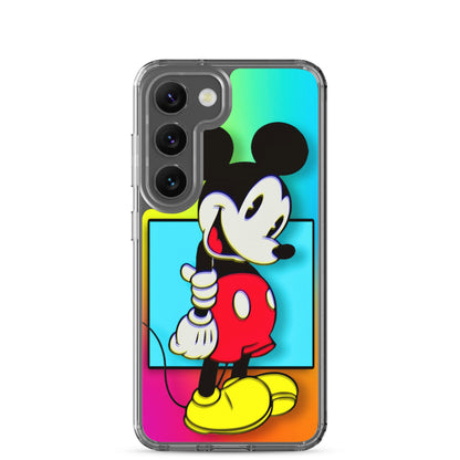 Designer Mickey-Mouse Samsung® Clear Case | Available for Most Samsung® Models