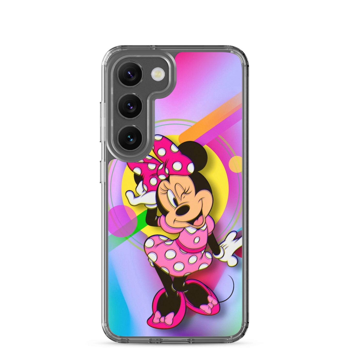 Designer Minnie-Mouse Samsung® Clear Case | Available for Most Samsung® Models