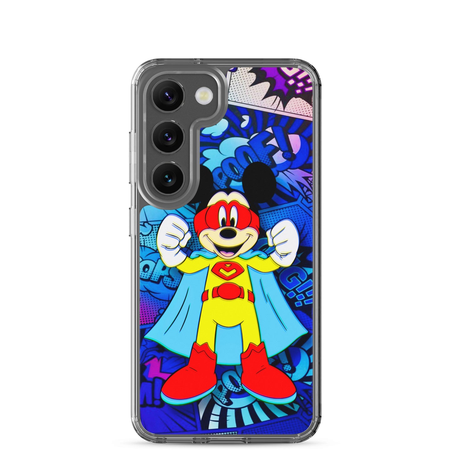 Designer Mickey-Mouse Samsung® Clear Case | Available for Most Samsung® Models