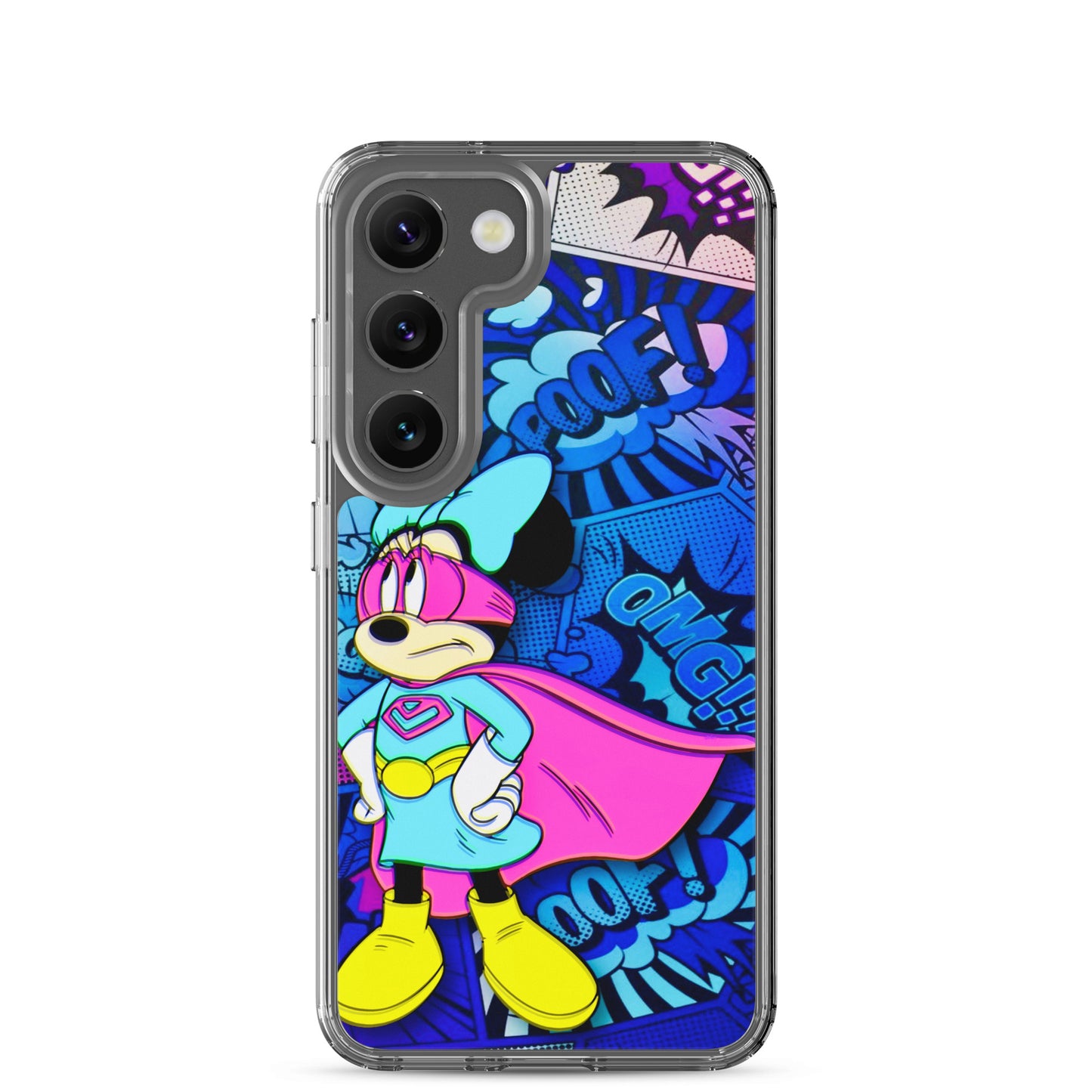 Designer Minnie-Mouse Samsung® Clear Case | Available for Most Samsung® Models