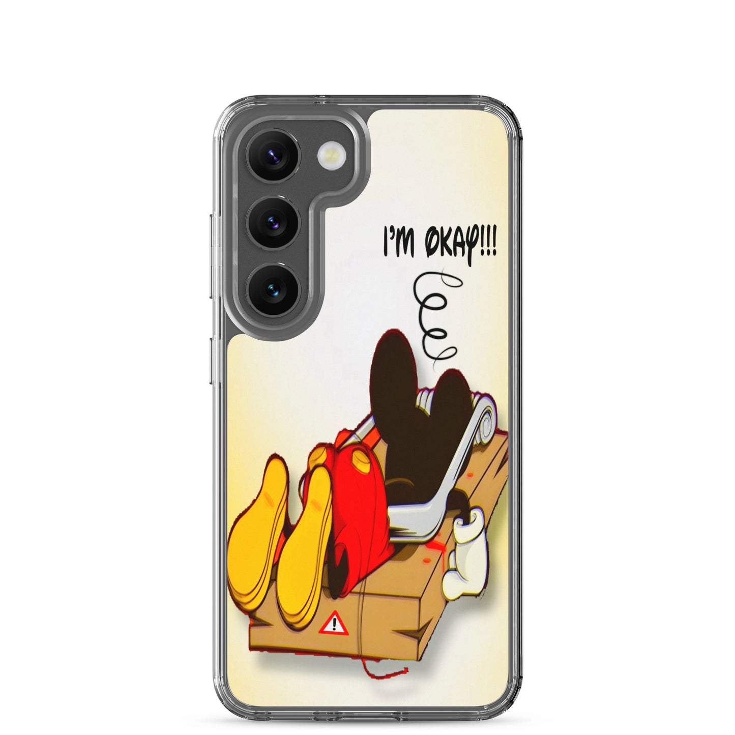 Designer Mickey-Mouse Samsung® Clear Case | Available for Most Samsung® Models