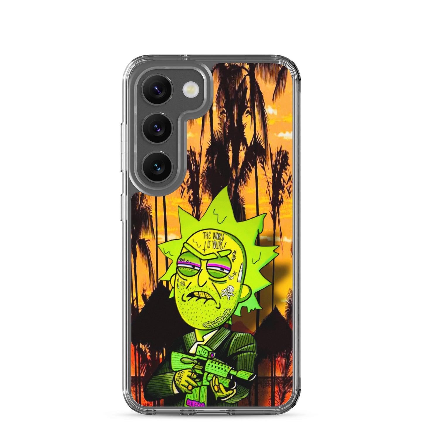 Designer Rick and Morty Samsung® Clear Case | Available for Most Samsung® Models