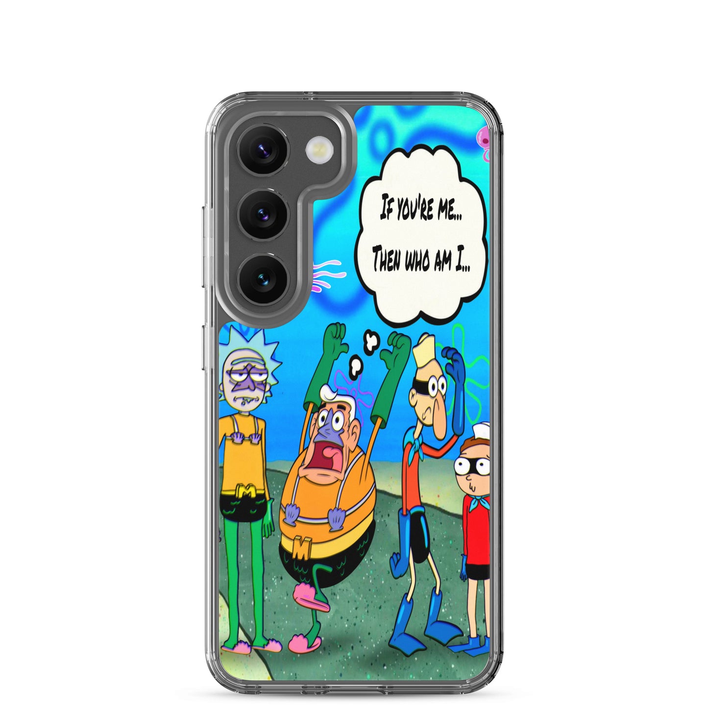 Designer Rick and Morty Samsung® Clear Case | Available for Most Samsung® Models