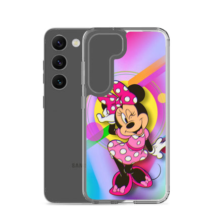 Designer Minnie-Mouse Samsung® Clear Case | Available for Most Samsung® Models