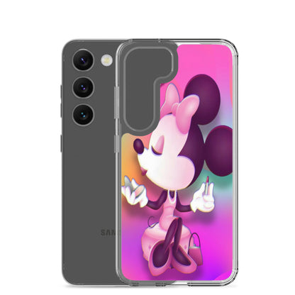 Designer Minnie-Mouse Samsung® Clear Case | Available for Most Samsung® Models