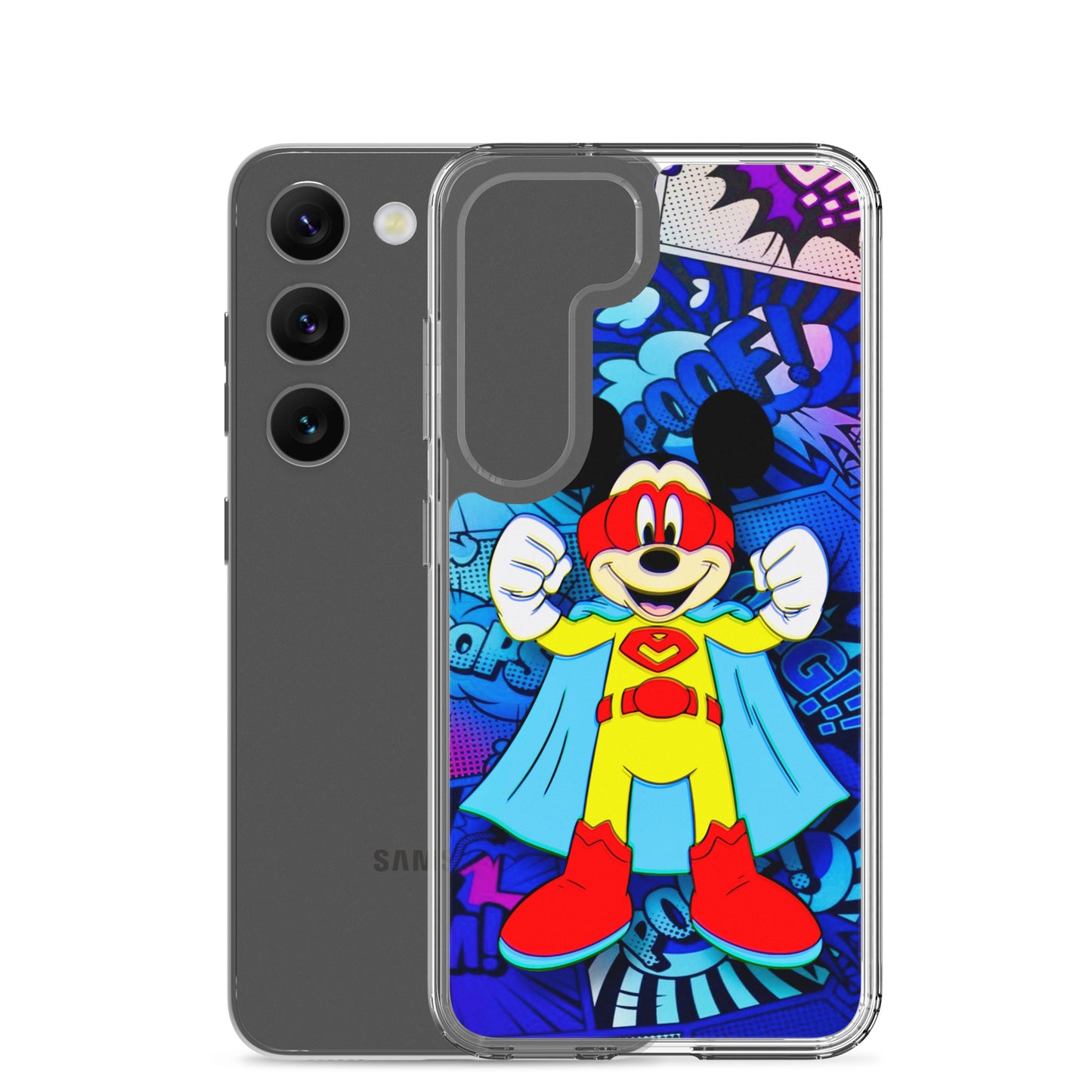 Designer Mickey-Mouse Samsung® Clear Case | Available for Most Samsung® Models