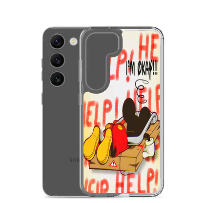 Designer Mickey-Mouse Samsung® Clear Case | Available for Most Samsung® Models