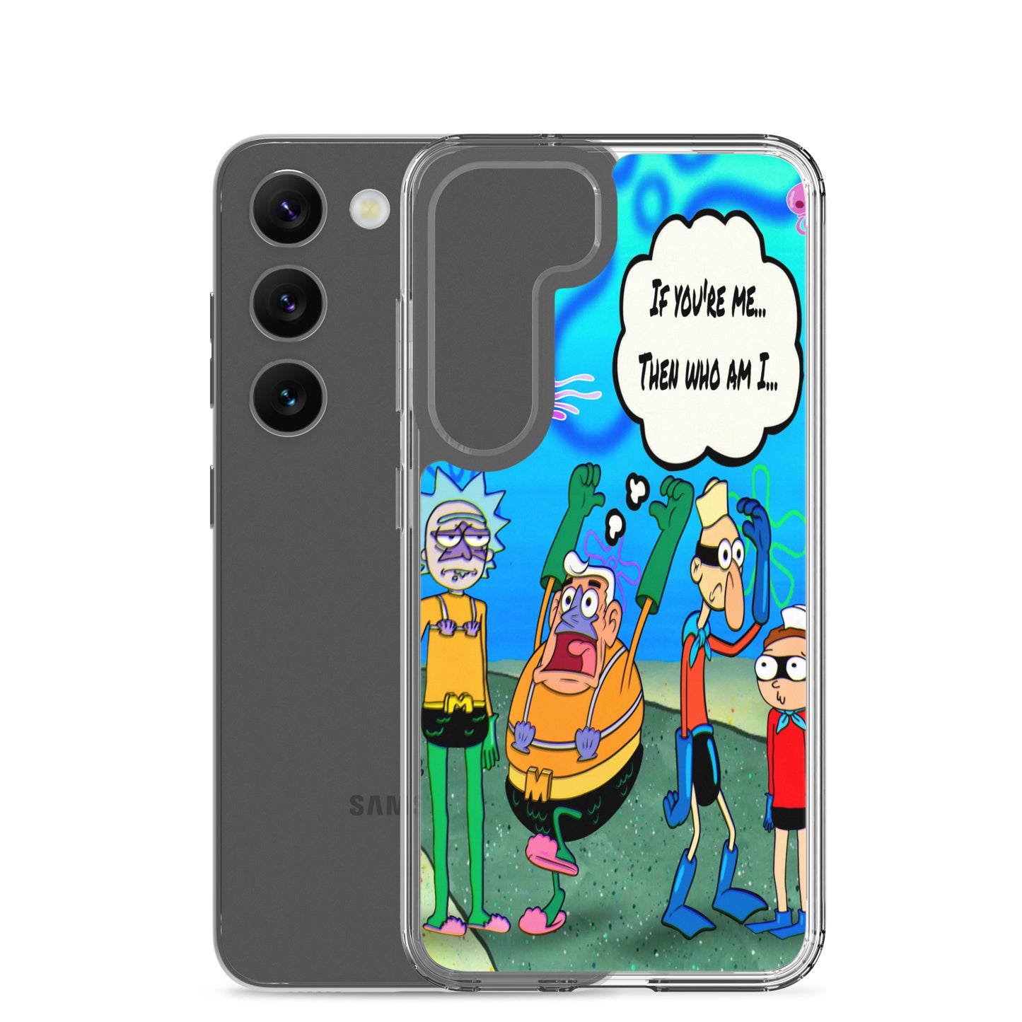 Designer Rick and Morty Samsung® Clear Case | Available for Most Samsung® Models