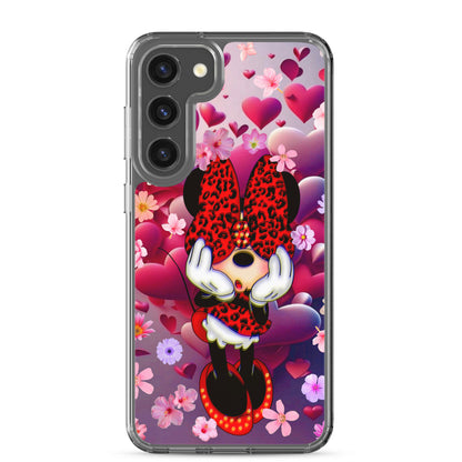 Designer Minnie-Mouse Samsung® Clear Case | Available for Most Samsung® Models