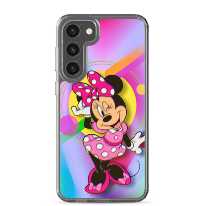 Designer Minnie-Mouse Samsung® Clear Case | Available for Most Samsung® Models