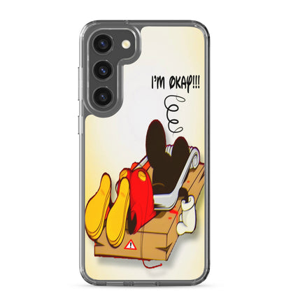 Designer Mickey-Mouse Samsung® Clear Case | Available for Most Samsung® Models