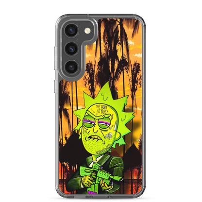 Designer Rick and Morty Samsung® Clear Case | Available for Most Samsung® Models