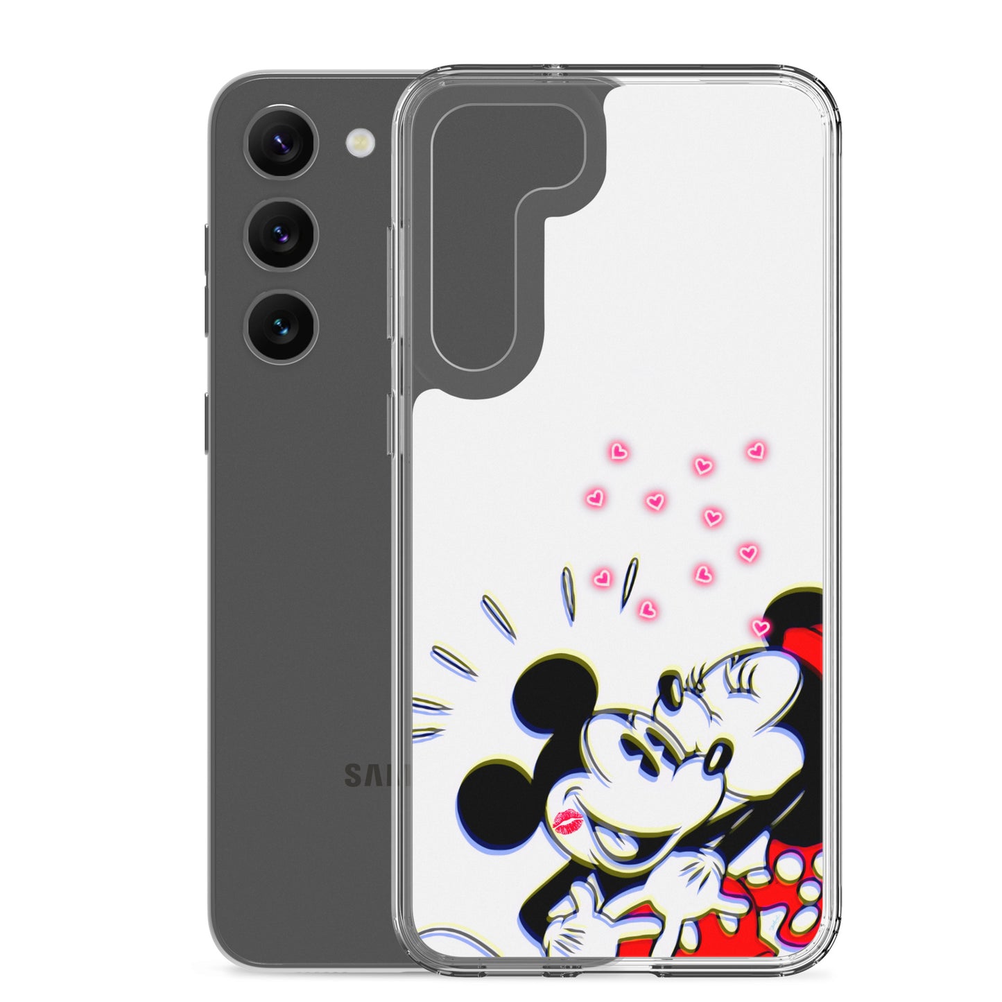 Designer Mickey-Mouse and Minnie-Mouse Samsung® Clear Case | Available for Most Samsung® Models