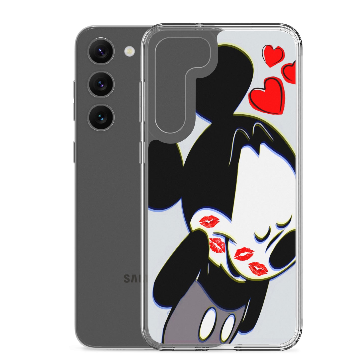 Designer Mickey-Mouse Samsung® Clear Case | Available for Most Samsung® Models