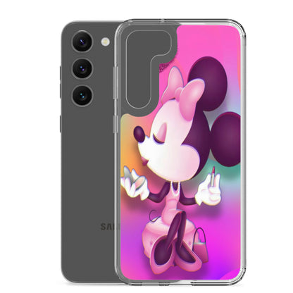 Designer Minnie-Mouse Samsung® Clear Case | Available for Most Samsung® Models