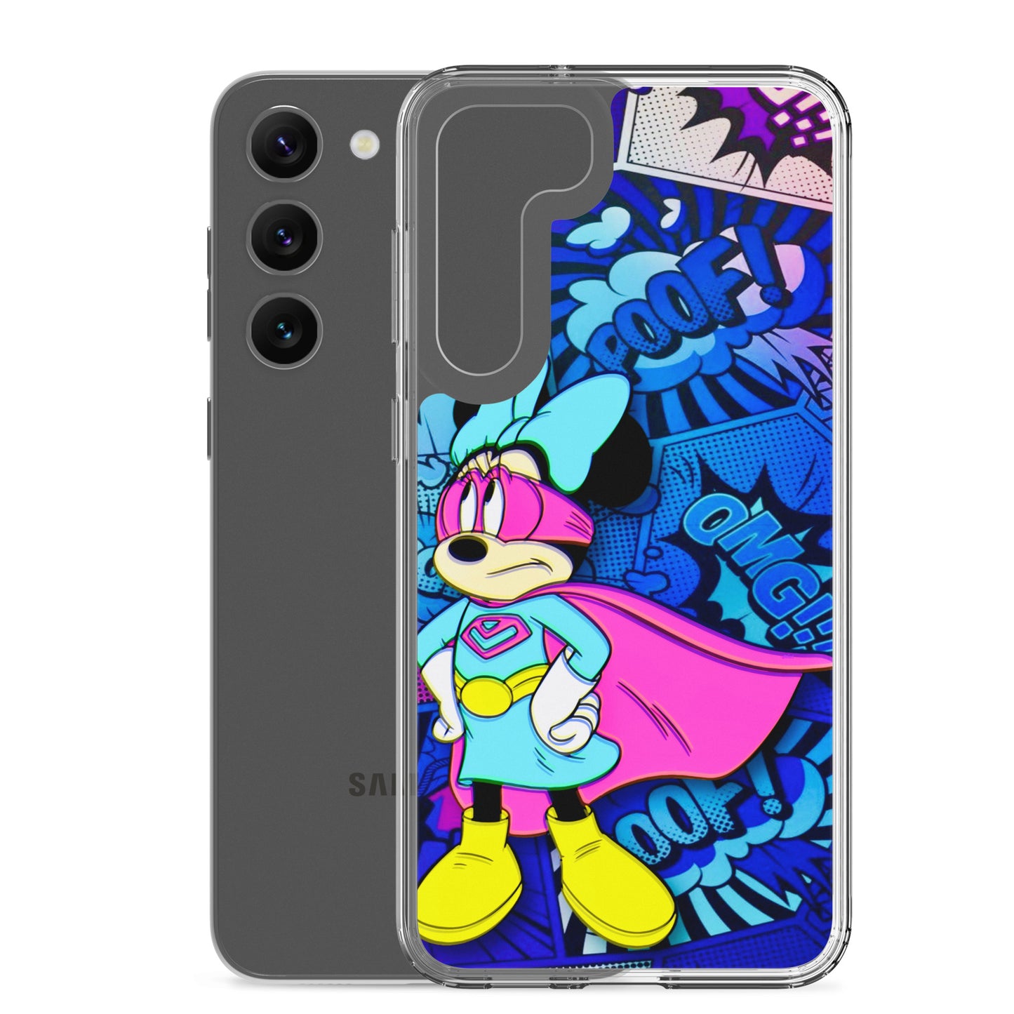 Designer Minnie-Mouse Samsung® Clear Case | Available for Most Samsung® Models