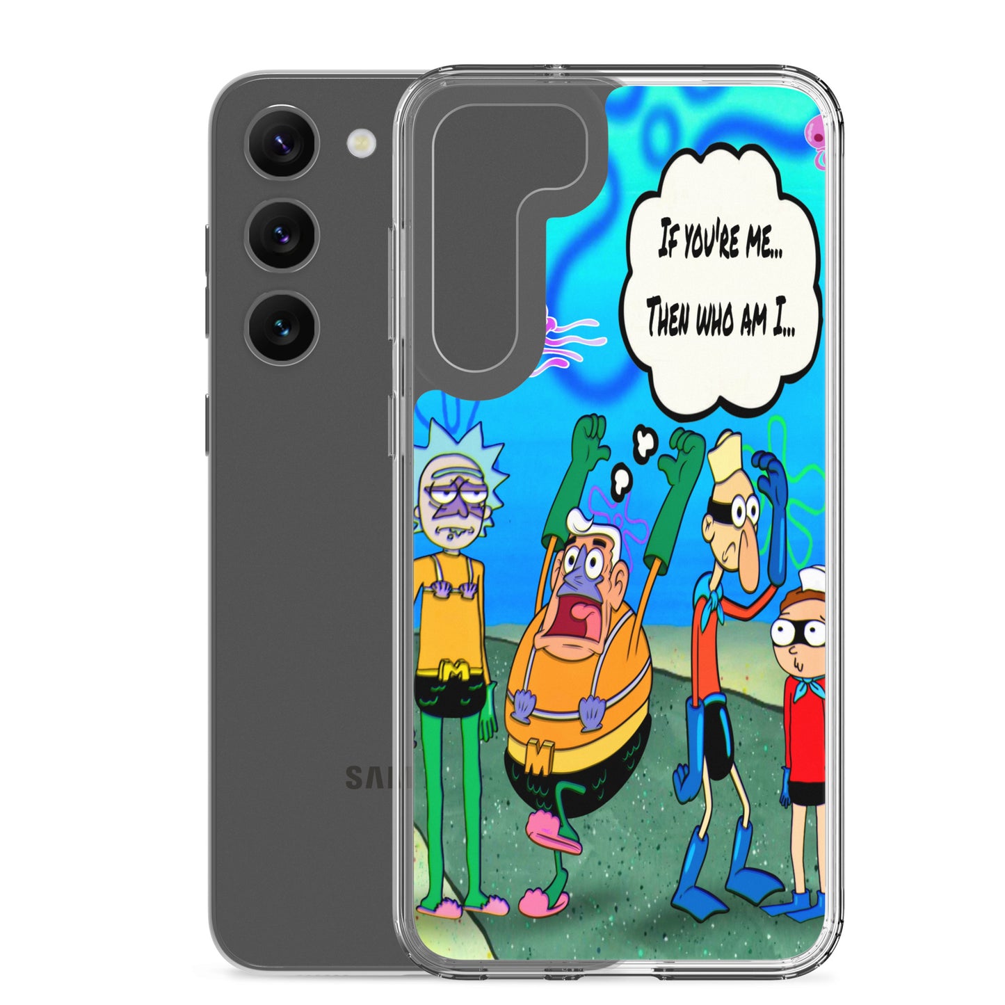 Designer Rick and Morty Samsung® Clear Case | Available for Most Samsung® Models