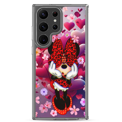 Designer Minnie-Mouse Samsung® Clear Case | Available for Most Samsung® Models