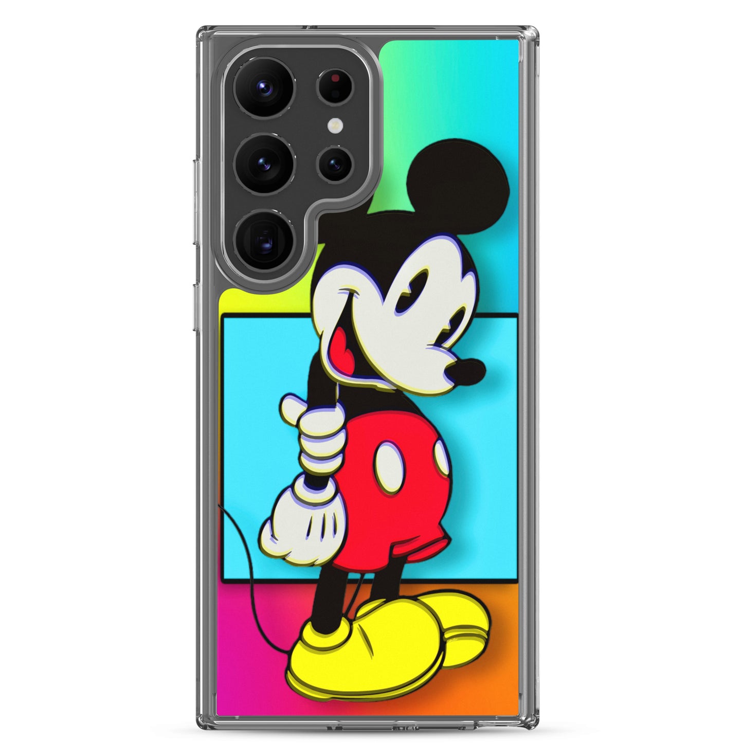 Designer Mickey-Mouse Samsung® Clear Case | Available for Most Samsung® Models