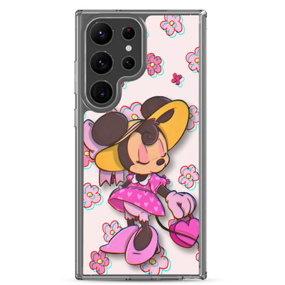 Designer Minnie-Mouse Samsung® Clear Case | Available for Most Samsung® Models | Glossy or Matte Print Options