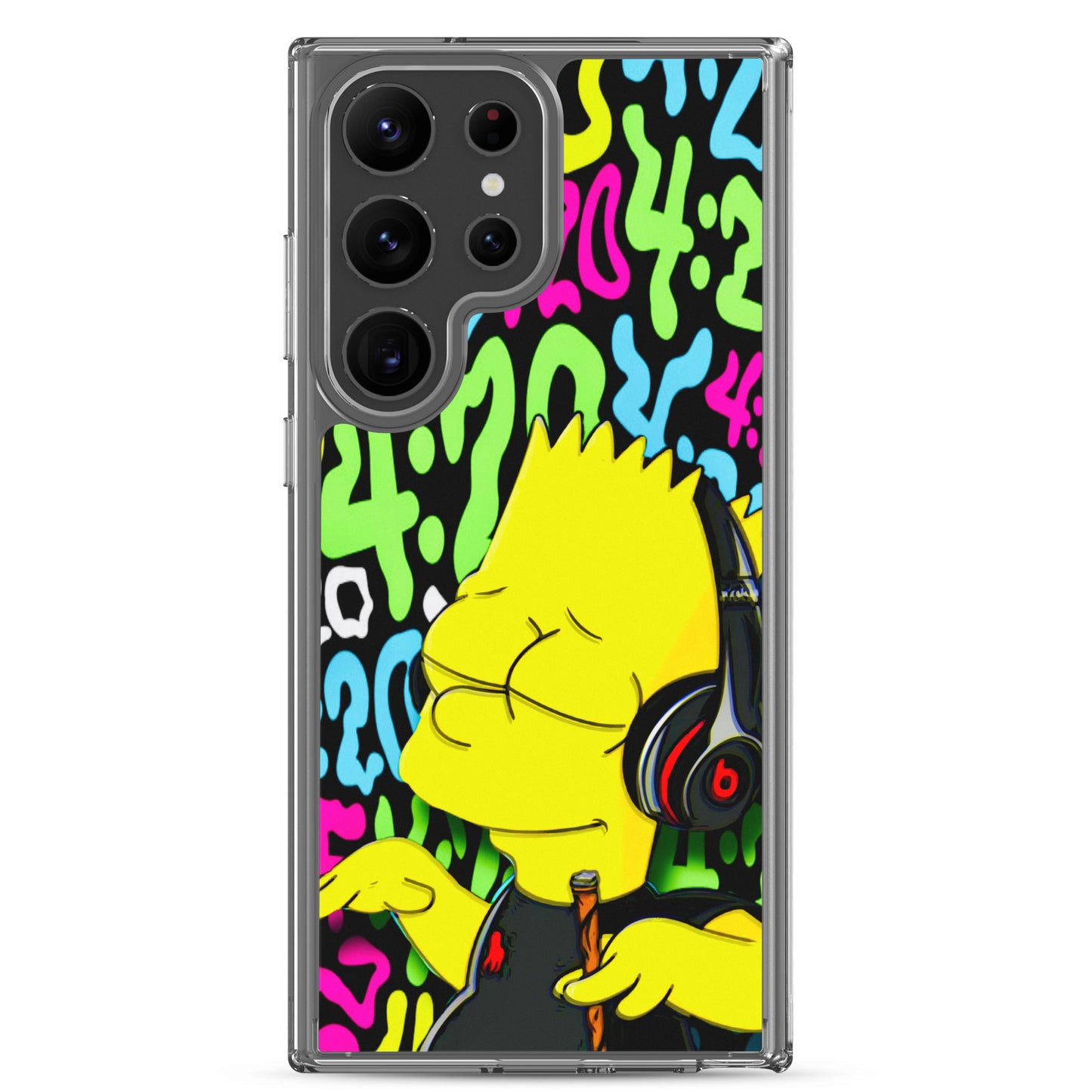 Designer The Simpsons Samsung® Clear Case | Available for Most Samsung® Models