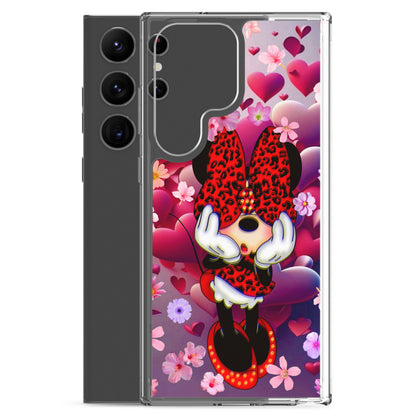 Designer Minnie-Mouse Samsung® Clear Case | Available for Most Samsung® Models