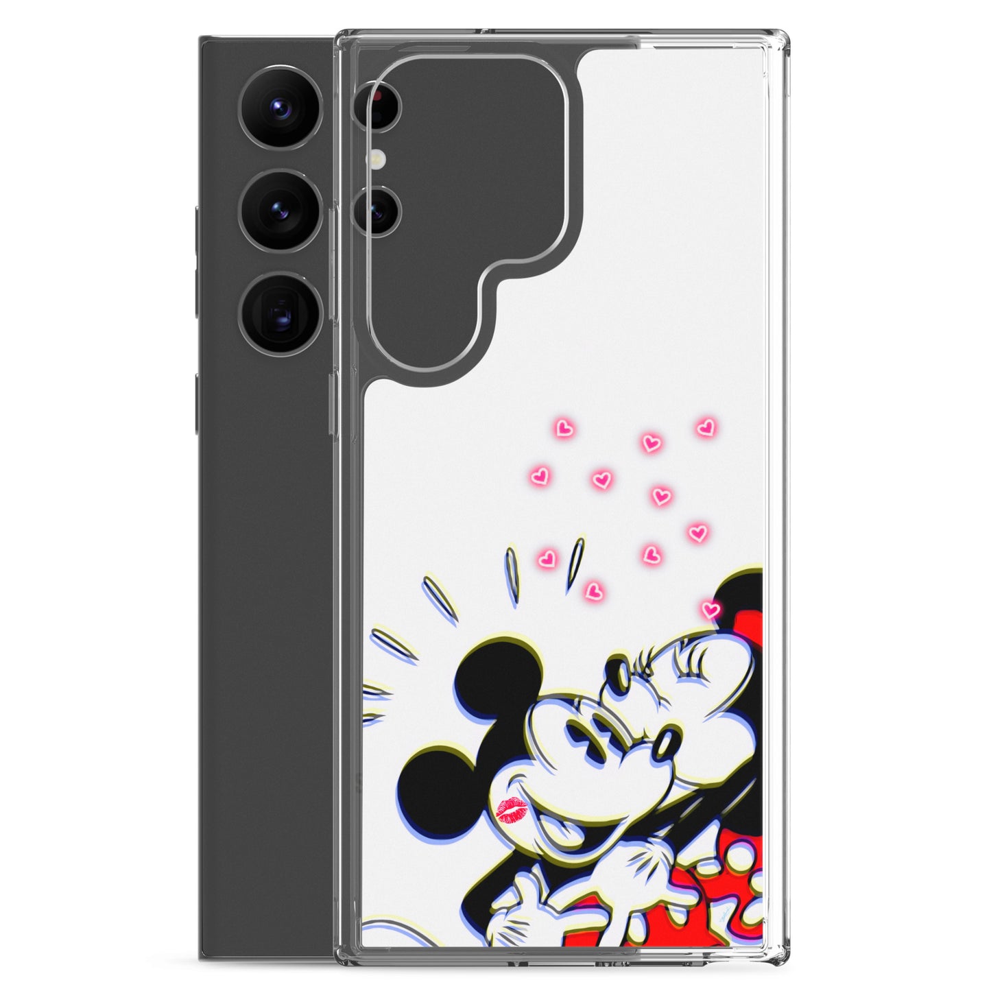 Designer Mickey-Mouse and Minnie-Mouse Samsung® Clear Case | Available for Most Samsung® Models