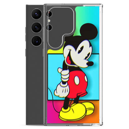 Designer Mickey-Mouse Samsung® Clear Case | Available for Most Samsung® Models