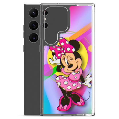 Designer Minnie-Mouse Samsung® Clear Case | Available for Most Samsung® Models