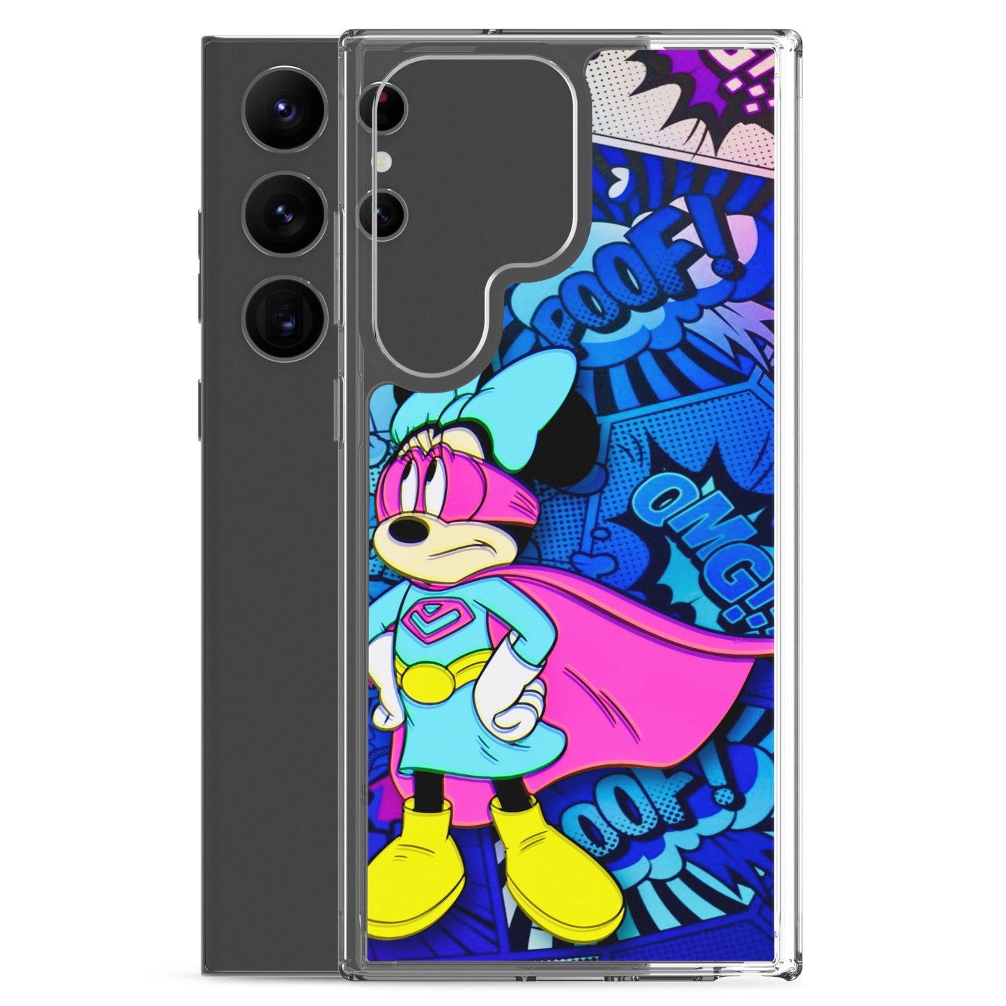 Designer Minnie-Mouse Samsung® Clear Case | Available for Most Samsung® Models