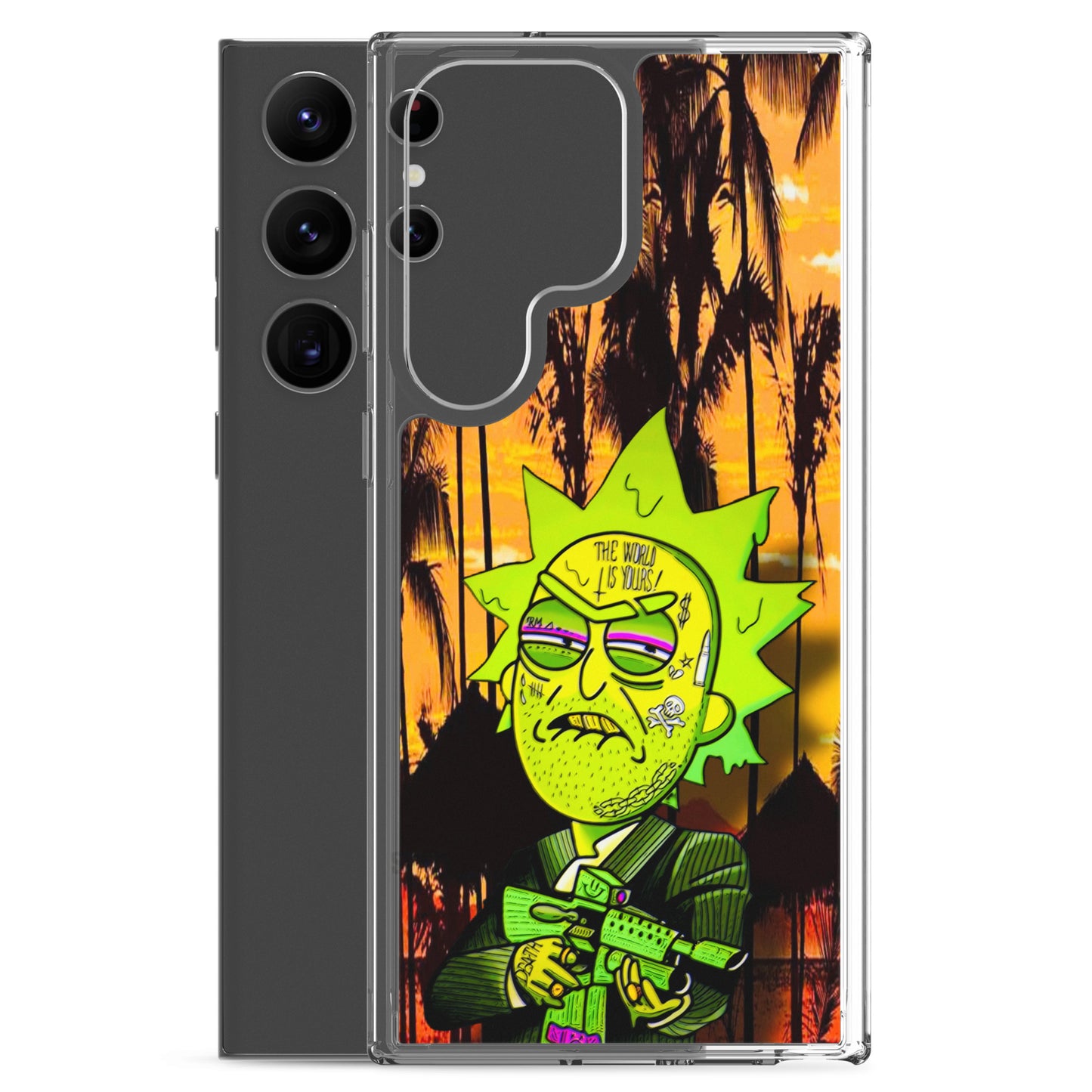 Designer Rick and Morty Samsung® Clear Case | Available for Most Samsung® Models