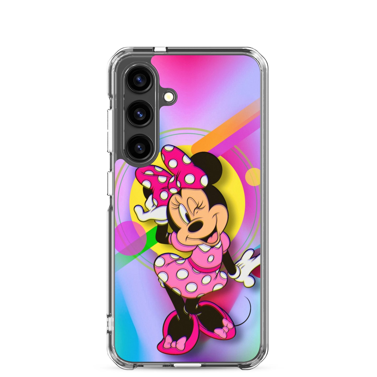 Designer Minnie-Mouse Samsung® Clear Case | Available for Most Samsung® Models