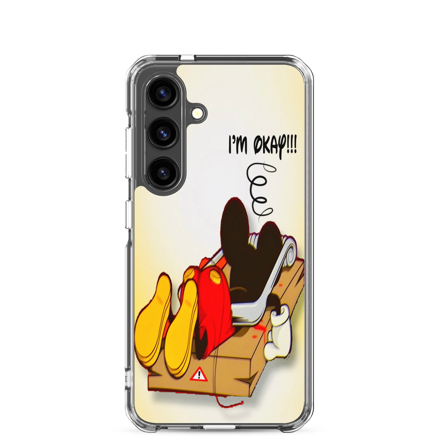 Designer Mickey-Mouse Samsung® Clear Case | Available for Most Samsung® Models