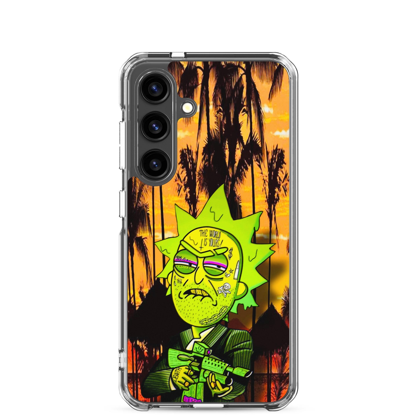 Designer Rick and Morty Samsung® Clear Case | Available for Most Samsung® Models