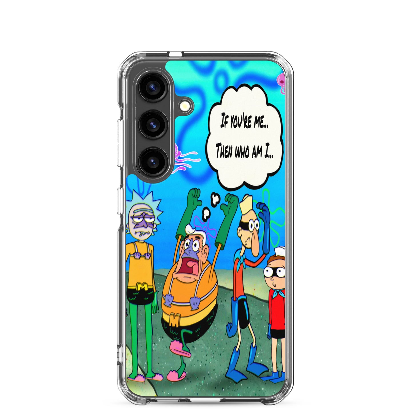 Designer Rick and Morty Samsung® Clear Case | Available for Most Samsung® Models