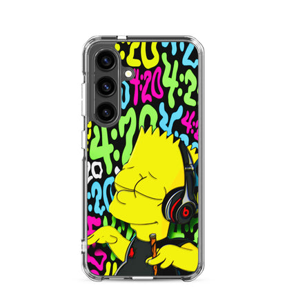 Designer The Simpsons Samsung® Clear Case | Available for Most Samsung® Models