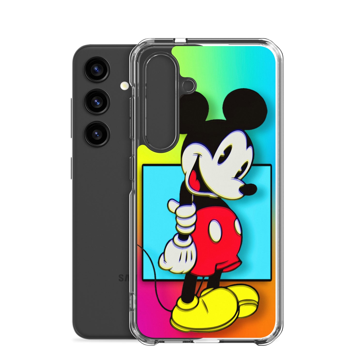 Designer Mickey-Mouse Samsung® Clear Case | Available for Most Samsung® Models