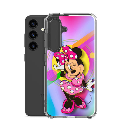 Designer Minnie-Mouse Samsung® Clear Case | Available for Most Samsung® Models