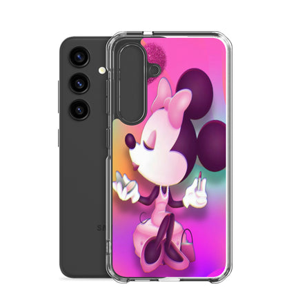 Designer Minnie-Mouse Samsung® Clear Case | Available for Most Samsung® Models