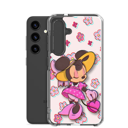 Designer Minnie-Mouse Samsung® Clear Case | Available for Most Samsung® Models | Glossy or Matte Print Options