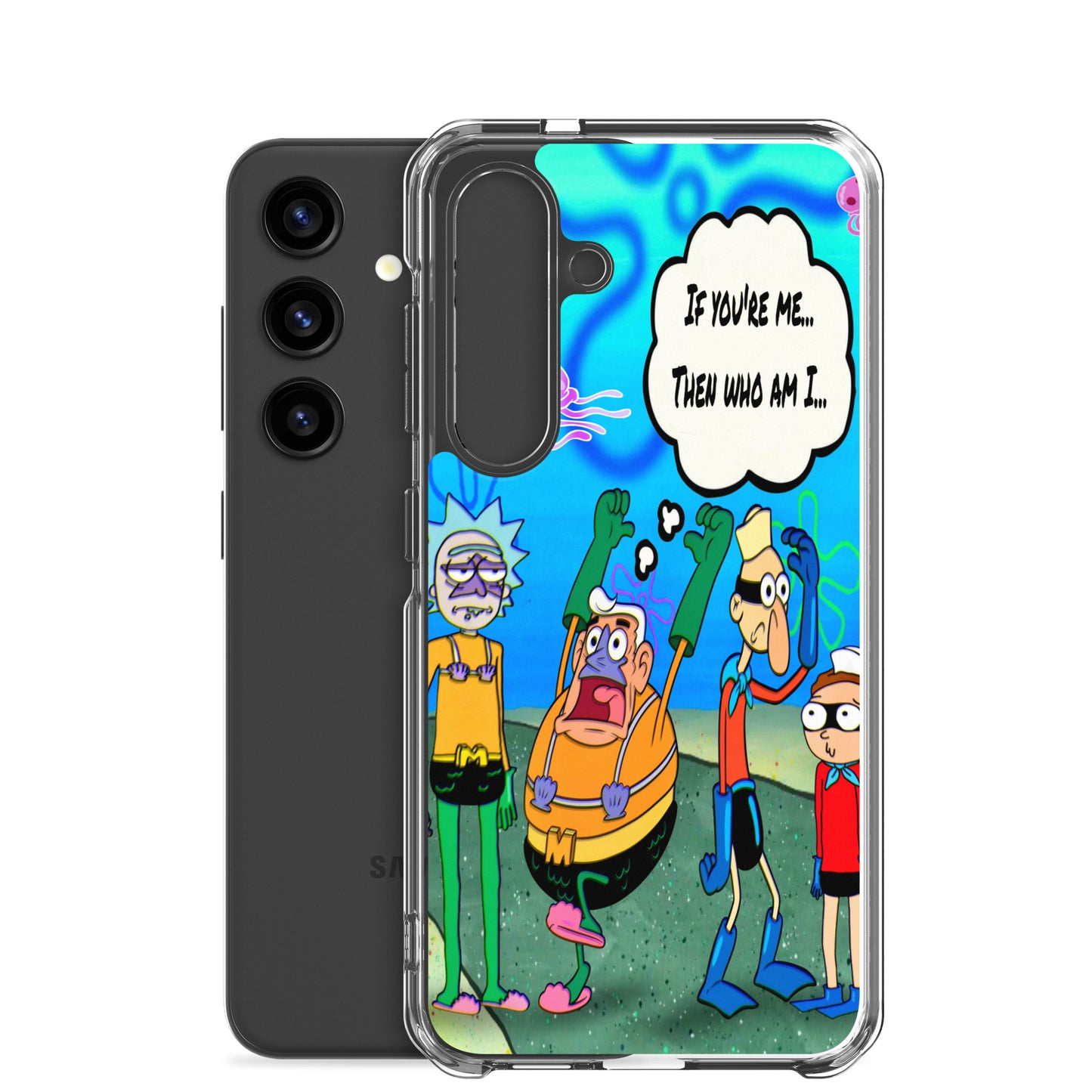 Designer Rick and Morty Samsung® Clear Case | Available for Most Samsung® Models