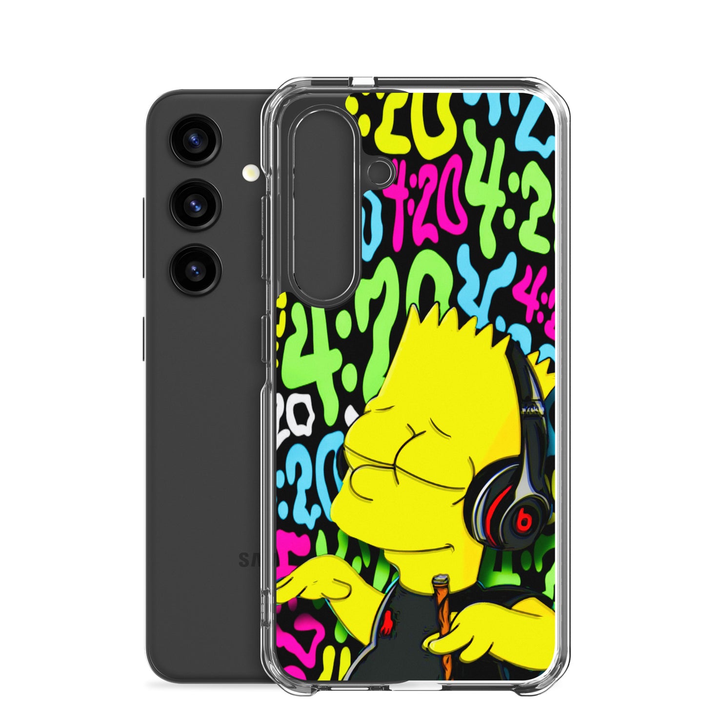 Designer The Simpsons Samsung® Clear Case | Available for Most Samsung® Models