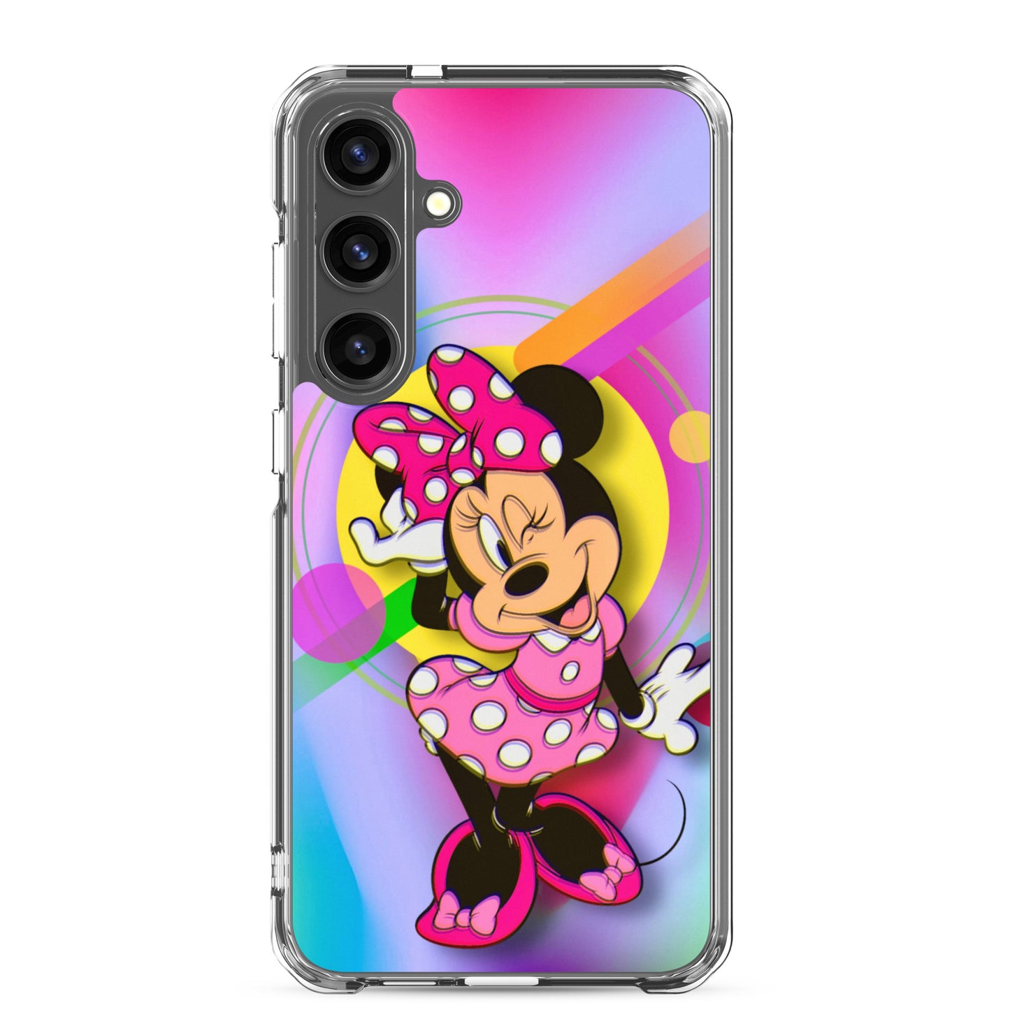 Designer Minnie-Mouse Samsung® Clear Case | Available for Most Samsung® Models