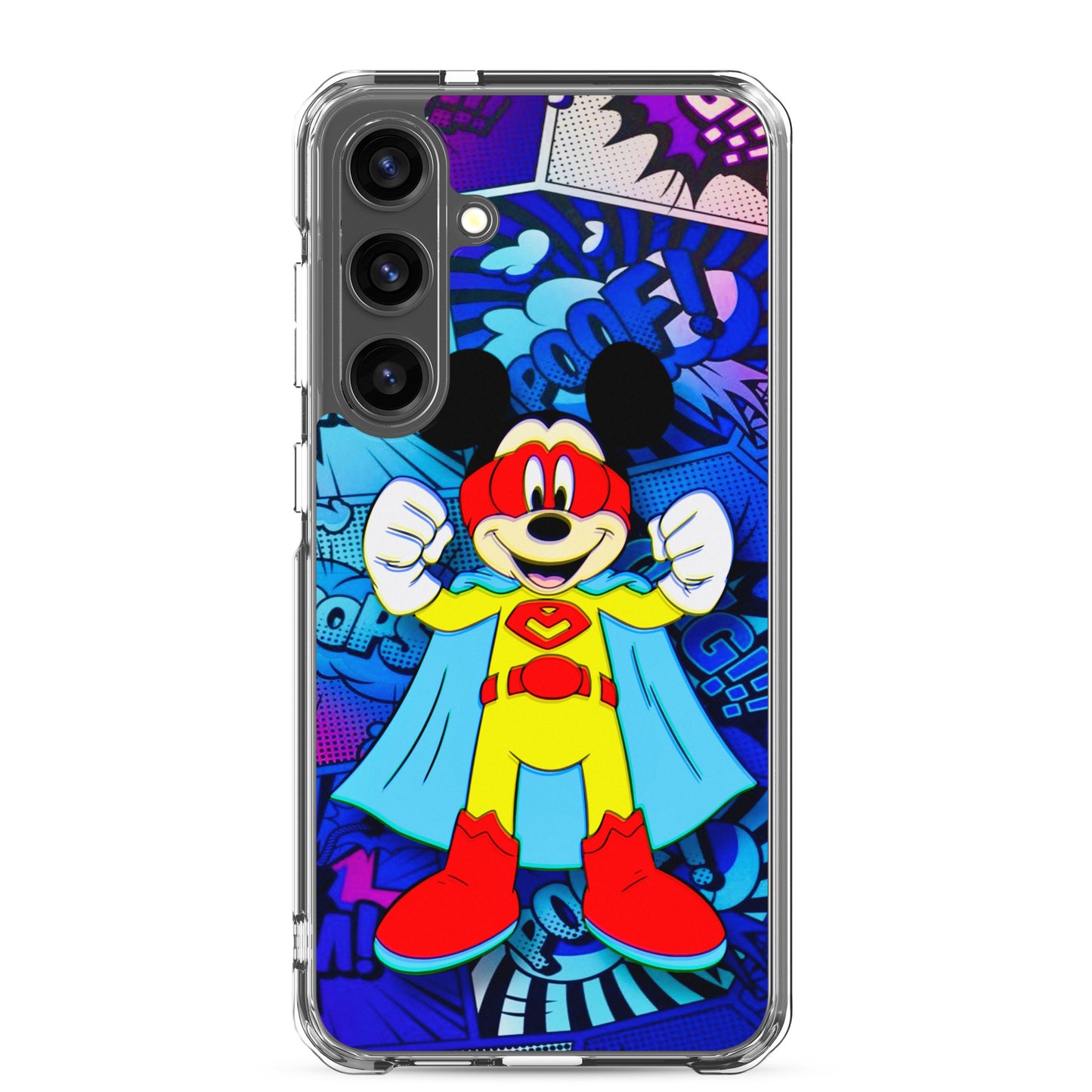 Designer Mickey-Mouse Samsung® Clear Case | Available for Most Samsung® Models