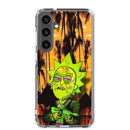 Designer Rick and Morty Samsung® Clear Case | Available for Most Samsung® Models