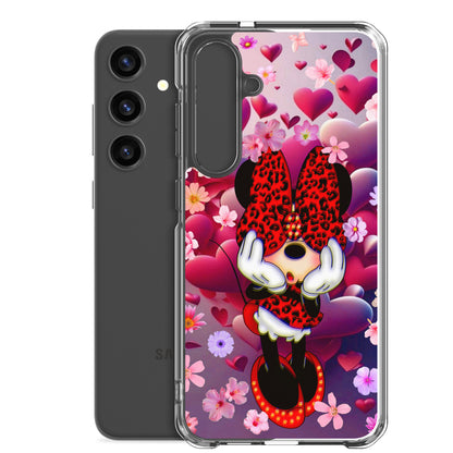 Designer Minnie-Mouse Samsung® Clear Case | Available for Most Samsung® Models