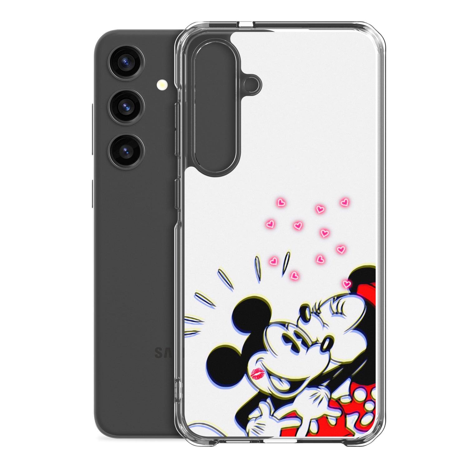 Designer Mickey-Mouse and Minnie-Mouse Samsung® Clear Case | Available for Most Samsung® Models