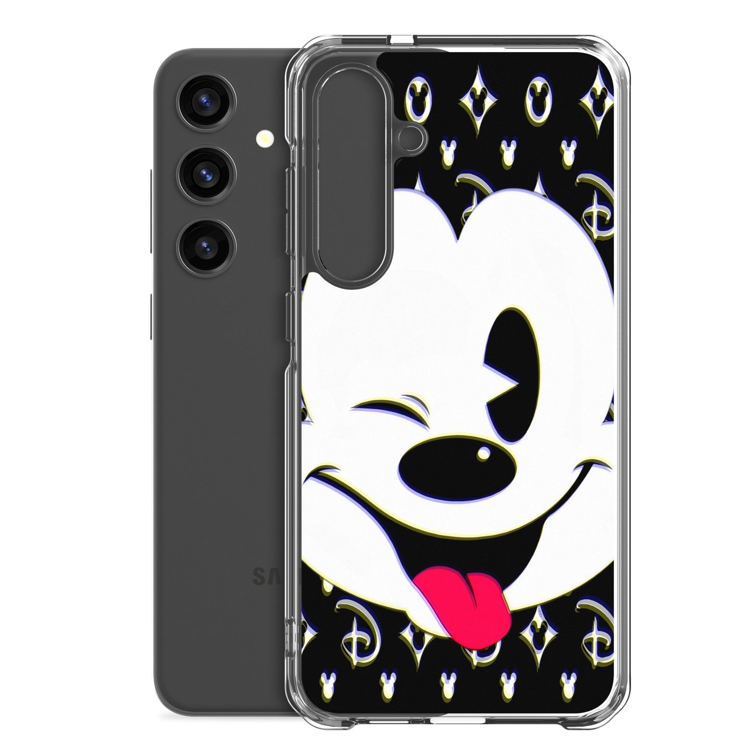 Designer Mickey-Mouse Samsung® Clear Case | Available for Most Samsung® Models