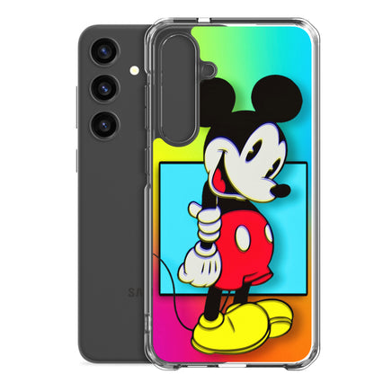 Designer Mickey-Mouse Samsung® Clear Case | Available for Most Samsung® Models